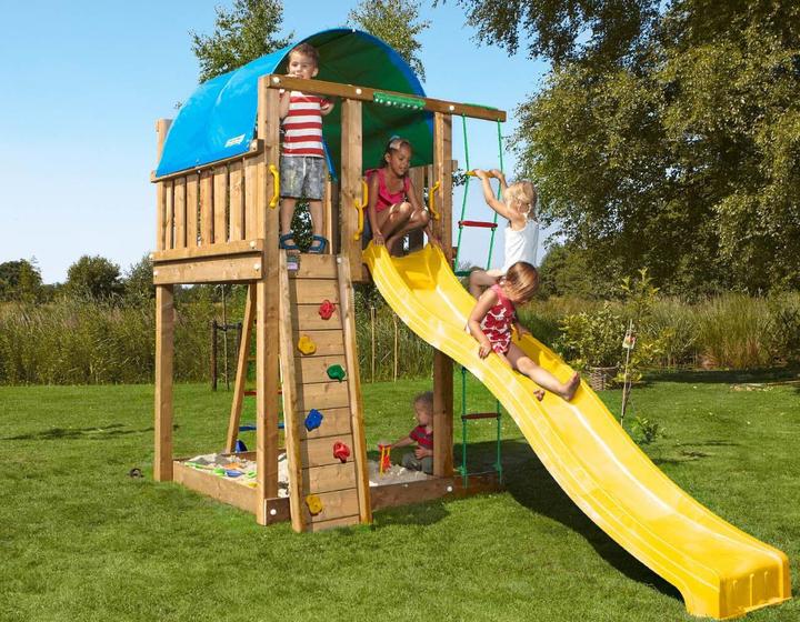 Produktbild Jungle Gym Wellenrutsche lang Gelb