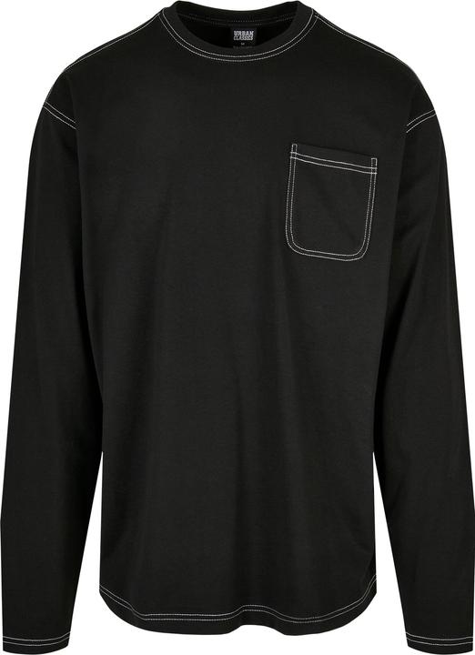 Urban Classics Longsleeve Heavy Oversized Contrast Stitch (M)
