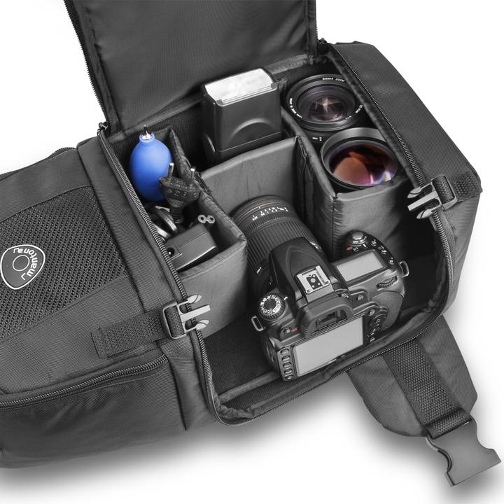 Immagine prodotto mantona Loop Fotorucksack (Zaino per fotocamera, 22.50 l)