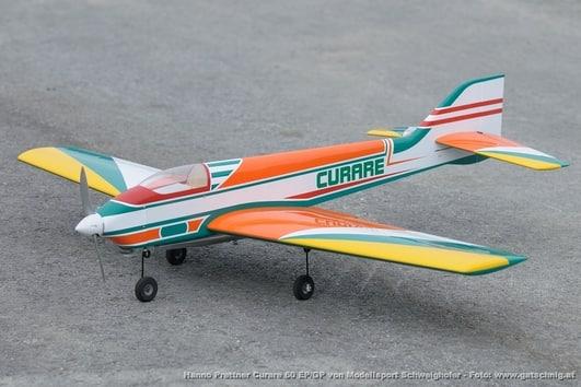 Actual product image Modster Hanno Prettner Curare 60 EP/GP green ARF 1640 mm (Aerobatics)