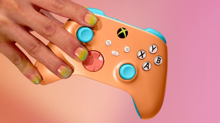 Produktbild Microsoft Xbox Wireless Controller - Sunkissed Vibes OPI (Special Edition) (Xbox Series X, Xbox Series S, Xbox One X, Xbox One S, PC)