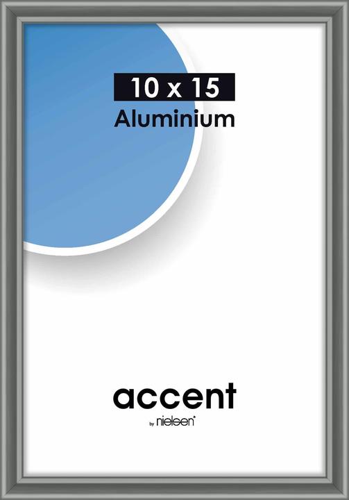 Productafbeelding Nielsen Fotolijst 51225 Accent Steel Grey 10x15 cm (10 x 15 cm)