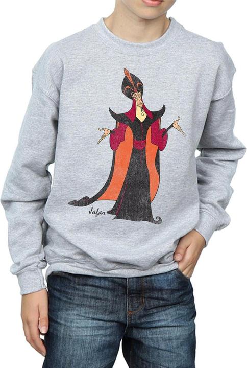 Actual product image Disney Boys Aladdin Classic Jafar Sweatshirt (116)