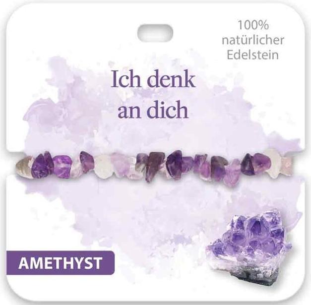 BB Klostermannn Armband Amethyst Ich denk an dich