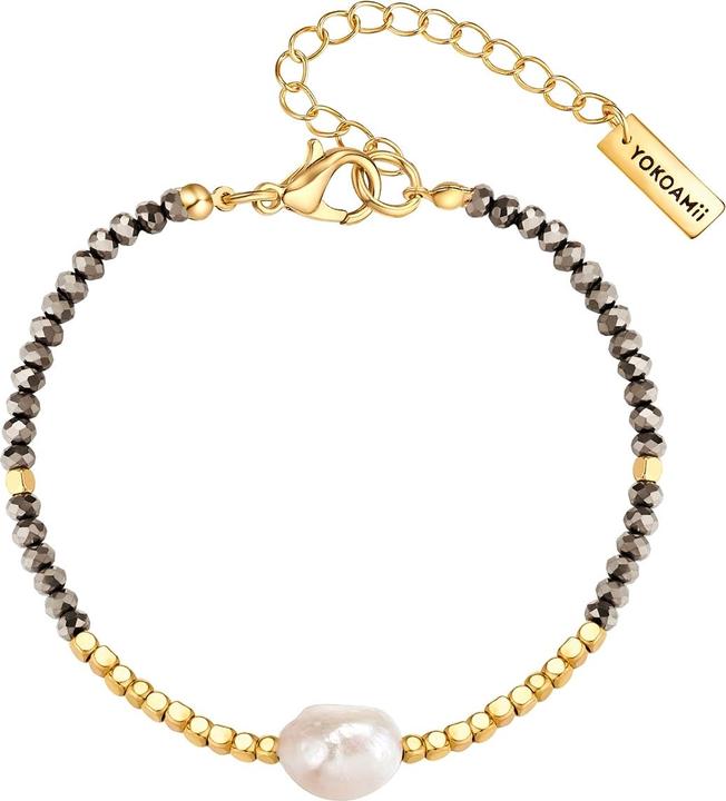 Yokoamii Damen Armband Metall-Legierung - 36504 (17 cm, Metall-Legierung)