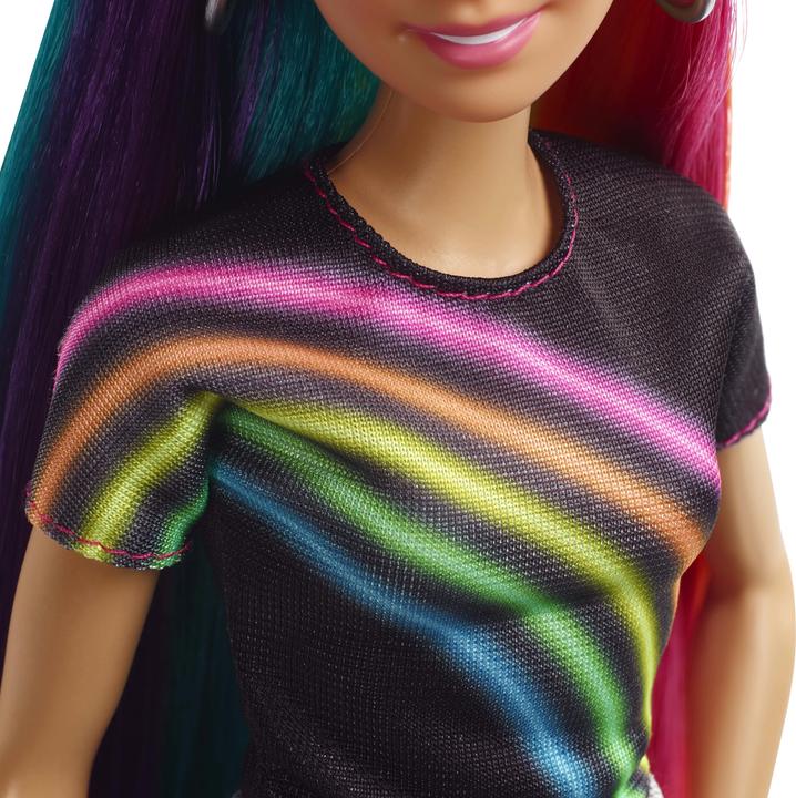 Actual product image Barbie Rainbow Sparkle Hair Doll