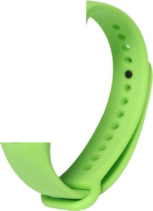 Actual product image Devia band Deluxe Sport for Xiaomi Mi Band 5/ Mi Band 6/ Mi Band 7 matcha green (Soft-touch silicone)