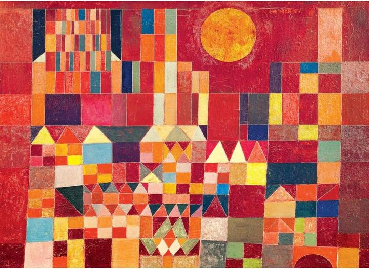 Produktbild Eurographics Burg und Sonne von Paul Klee (1000 Teile)