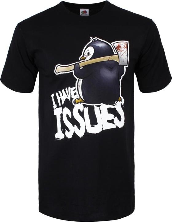 Produktbild Psycho Penguin I Have Issues TShirt (L)