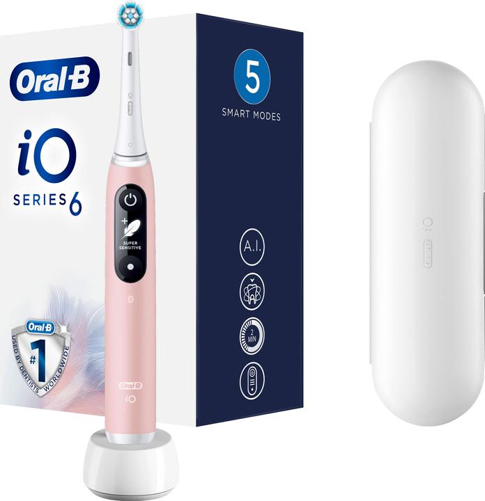 Actual product image Oral-B iO6 (Oscillating toothbrush)