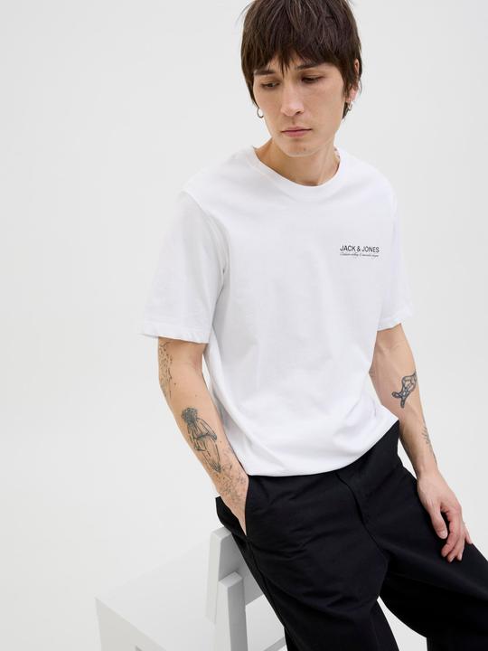Actual product image Jack & Jones Gedruckt Rundhalsausschnitt T-shirt T-shirt (M)