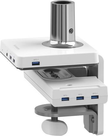 Productafbeelding Humanscale M/Connect docking station tafelklem voor M2, wit