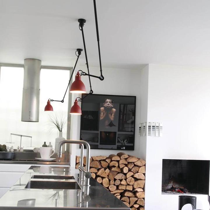 Produktbild DCW éditions 302 Deckenleuchte Rot (E14)