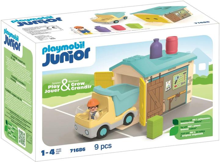 Image du produit Playmobil Camion avec garage de tri (71686, Playmobil Junior)