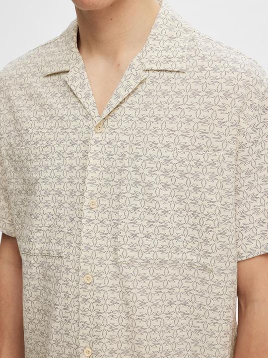 Image du produit Selected Homme Chemise à manches courtes en coton (XL)