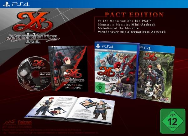 Actual product image NIS Ys IX: Monstrous Nox Pact Edition (PS4, DE)