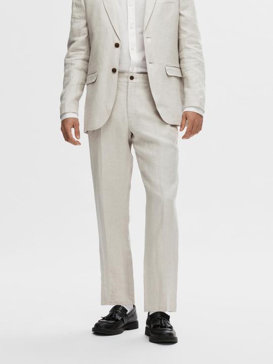 Image du produit Selected Homme Regular Fit pantalon de costume en lin (54)