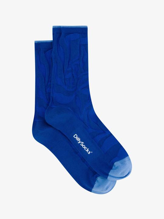 Image du produit DillySocks Chaussettes "Premium crumbled indigo" bleu (35 - 38)