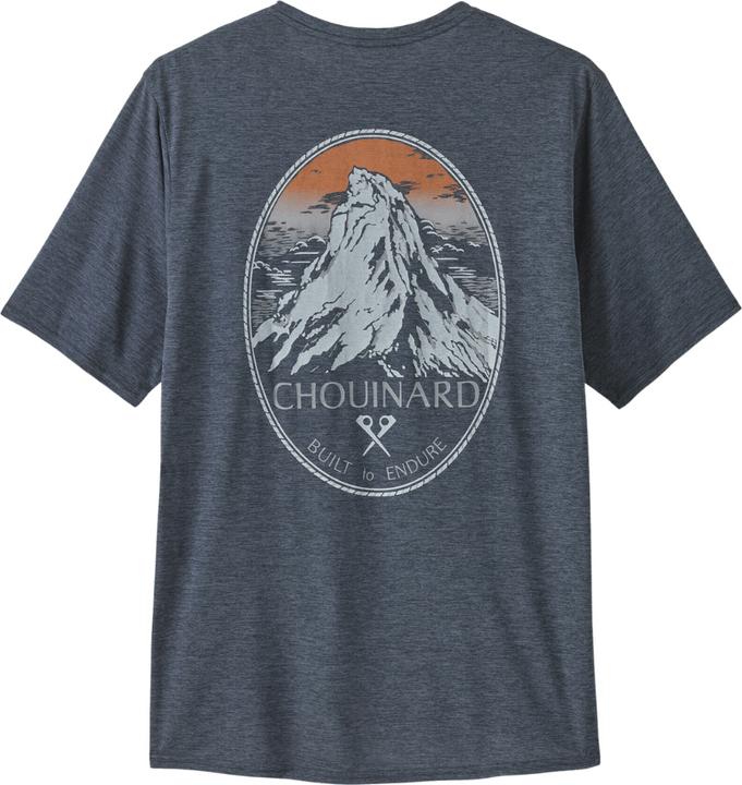 Patagonia |M's Cap Cool Daily Graphic Shirt - Lands-M-Smolder Blue