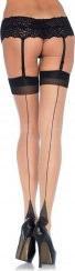 Produktbild Leg Avenue Strümpfe mit Naht zweifarbig (One Size)