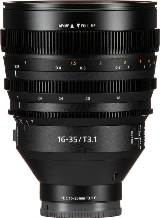 Actual product image Sony FE C 16-35 mm f/3-22 T3,1 G (Sony E, full size, APS-C / DX)