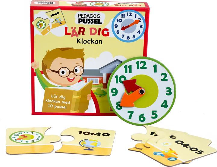 Immagine prodotto Barbo Toys Barbo Classic Pedagog Pussel Lär Dig Klockan (SE)