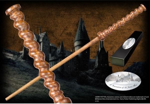Produktbild Noble Collection Harry Potter Zauberstab Arthur Weasley (Charakter-Edition)