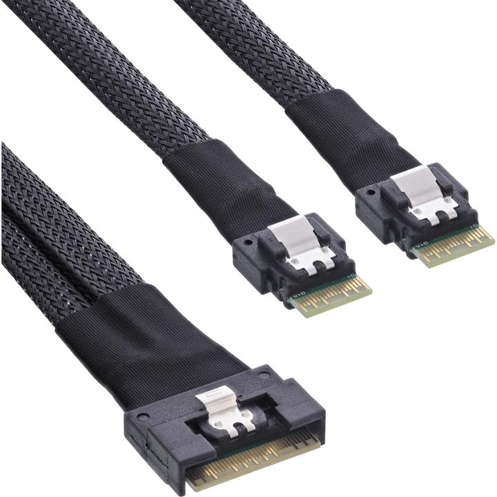 Actual product image InLine Slim SAS cable