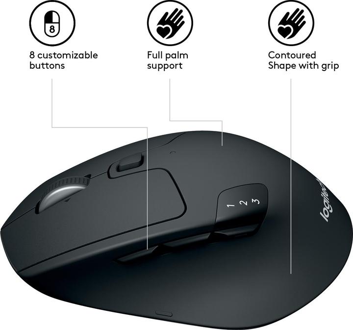 Produktbild Logitech M720 Triathlon (Kabellos)