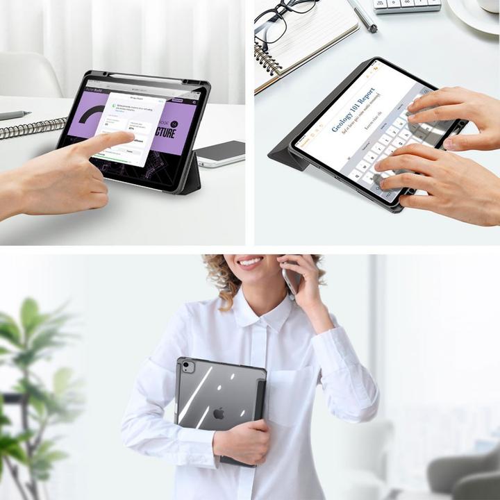 Actual product image Dux Ducis Tri Fold Cover (iPad Air 13 2024 (M2), iPad Pro 12.9 2018 (3. Gen), iPad Pro 12.9 2020 (4. Gen), iPad Pro 12.9 2021 (5th Gen), iPad Pro 12.9 2022 (6th Gen))
