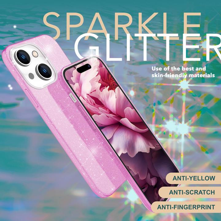 Actual product image Nalia Glitter cover (Apple iPhone 15 Plus)