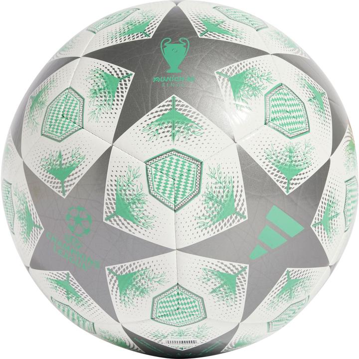 adidas - UEFA Champions League Football Size 5 - Silver/green