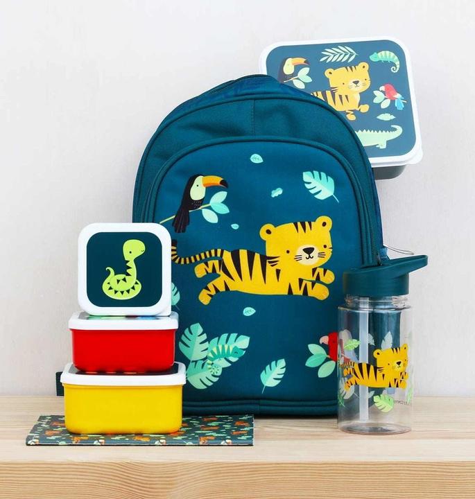 Image du produit A Little Lovely Company Lunch & Boîte à goûter Jungle Tiger SBSEJT20