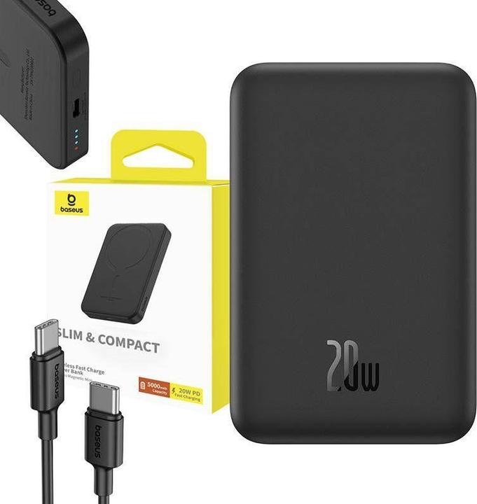 Image du produit Baseus Magnetic Mini (5000 mAh, 20 W, 19.25 Wh)