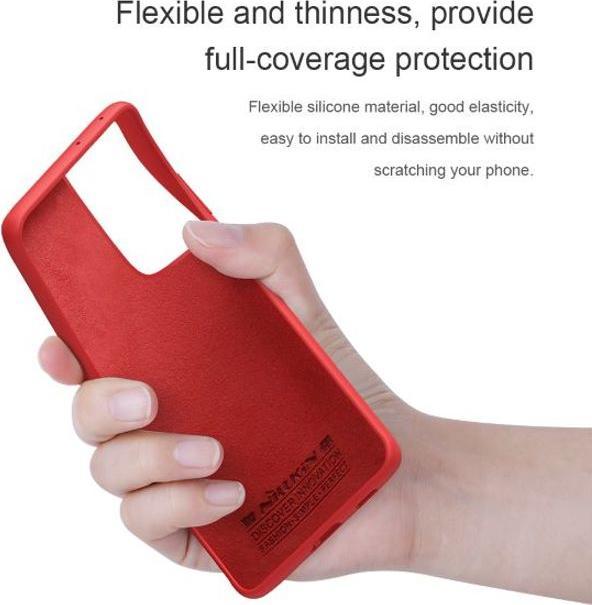 Actual product image Nillkin Flex Pure Series Silicone Sleeve (Samsung Galaxy S21 Ultra)