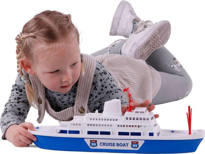 Actual product image Polesie Cavallino cruise ship, 46 cm