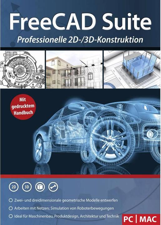 Produktbild FreeCAD Suite (1 User, unbegrenzt)