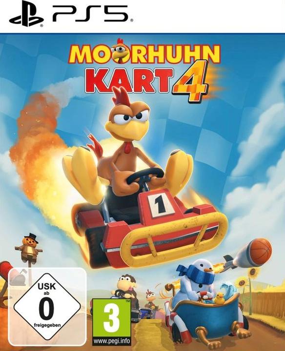 Produktbild Moorhuhn Kart 4 (PS5, DE)