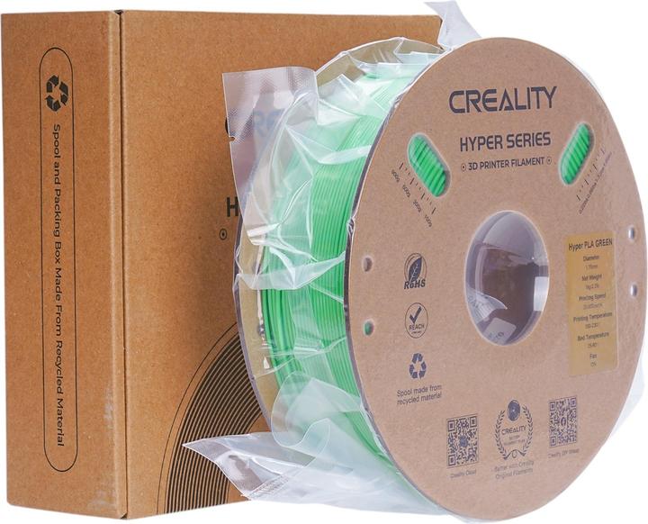 Image du produit Creality Hyper PLA (PLA, 1.75 mm, 1000 g, Vert)
