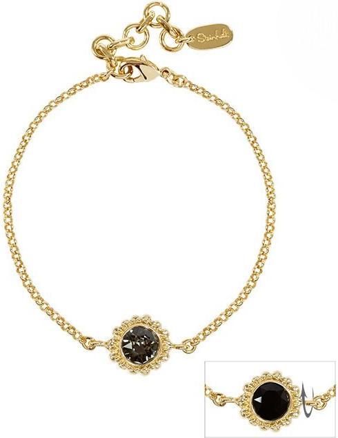 Produktbild Steinkult Armband "Sheila" (20 cm, 18 Kt. Vergoldet, Kristallstein, Messing)