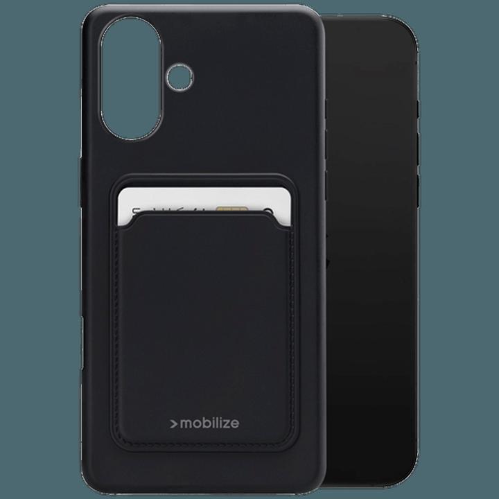 Actual product image Mobilize Rubber Gelly Card Cover (Apple iPhone 16)