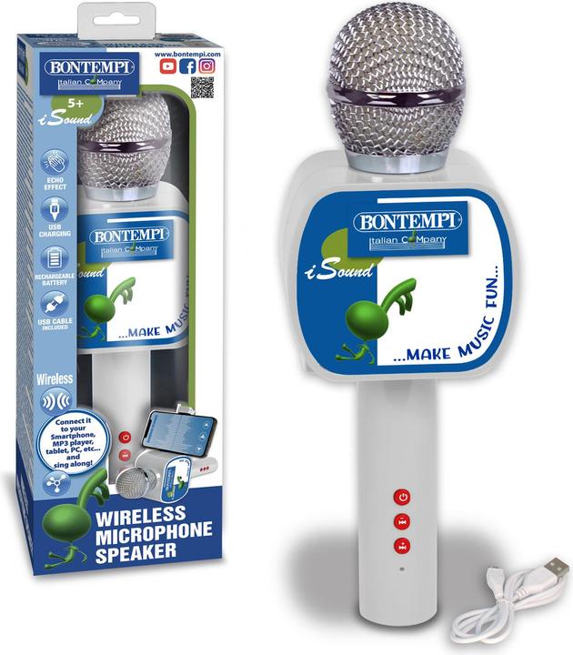 Actual product image Bontempi Microphone wireless with speaker
