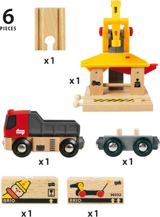Actual product image Brio Freight loading station
