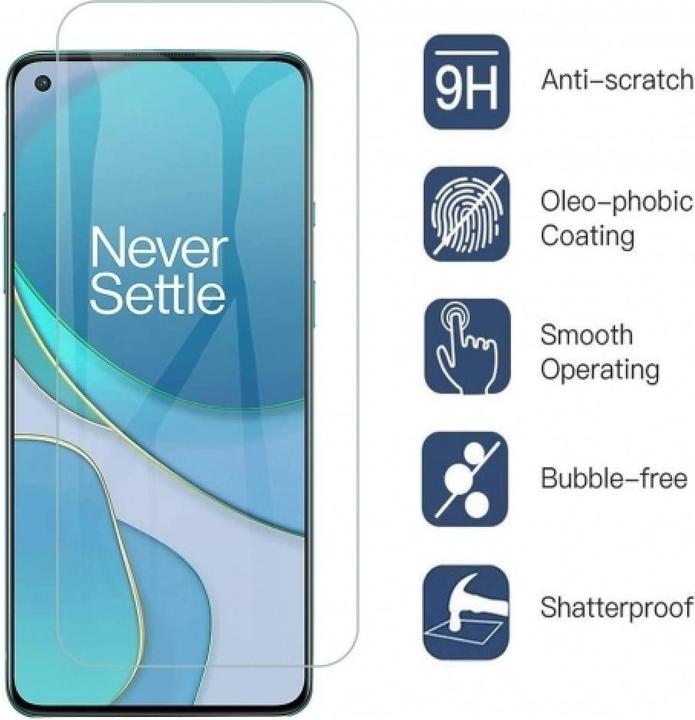 Actual product image Screenguard OnePlus 9 Pro armored glass protective film Case Friendly Design (1 Piece, OnePlus 9 Pro)
