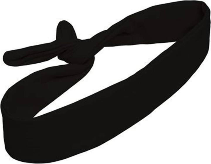Image du produit Corinne World - Ruban en cuir noir (Élastiques à cheveux)