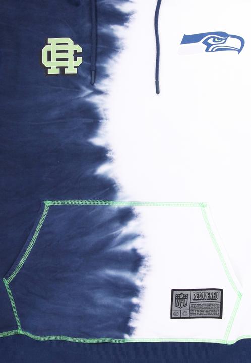 Produktbild Recovered Re:covered Fleece Hoody - INK DYE Seattle Seahawks - M (M)