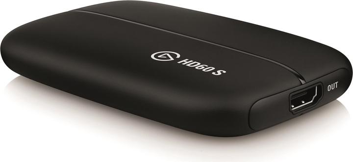 Produktbild Elgato Game Capture HD60S (PS4, Xbox One X, Wii U, Xbox 360, Mac, PC, Xbox Series X, Xbox One S, Xbox Series S)