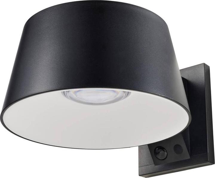 Produktbild Sygonix SY-5801972 Solar-Wandstrahler mit Bewegungsmelder 10 W Neutralweiss An (1000 lm, IP54)