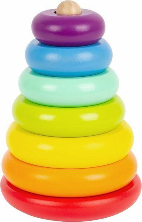 Image du produit small foot Tour d'empilage Arc-en-ciel