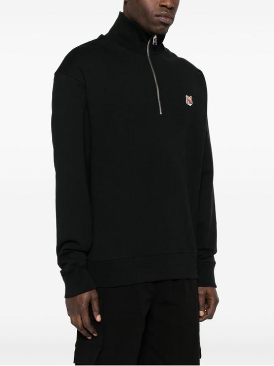 Produktbild Maison Kitsune Fox Head Patch Comfort Half Zip Sweatshirt (XL)